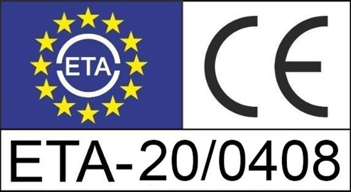 歐洲技術認可ETA 20/0408