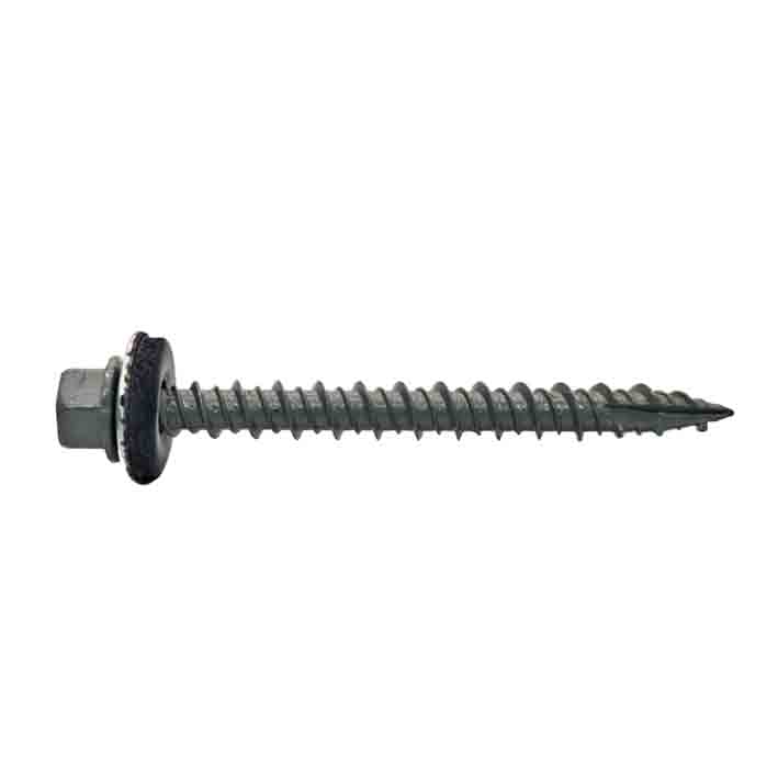 Hex Head with Bonded Washer, Sharp Point